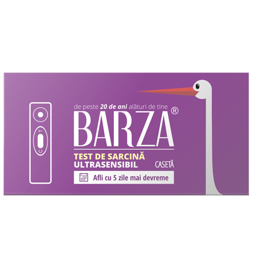 Appoint memories Father Barza® – test de sarcina ultrasensibil caseta - Doctor MIT Shop