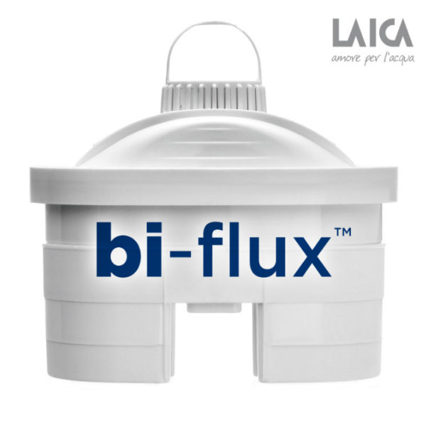 PROMO: 6 filtre Bi-flux + CADOU 1 cana filtranta de apa Laica Stream White